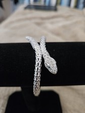 Armreif Schlange Messing