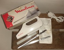 Moulinex Elektromesser Allesschneider Messer Typ W 88 weiß 100W France Vintage 