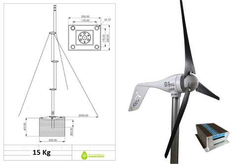 Windgenerator 12v 24v - 12v,