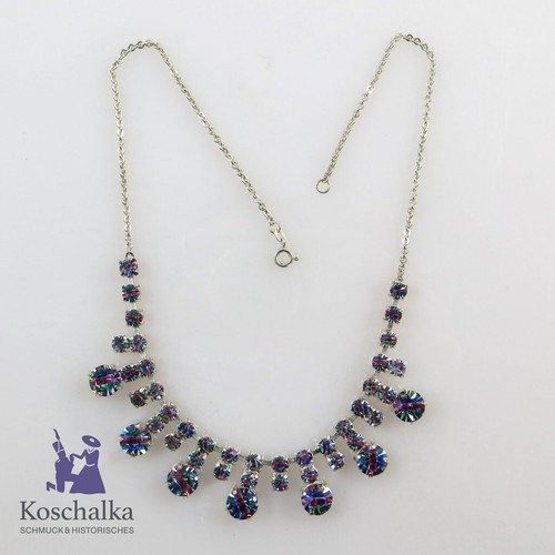 Vintage gablonz strass collier - gablonz,