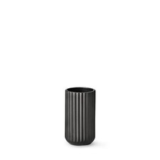 Lyngby Vase 15 cm schwarz
