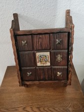 alter Pfeifenschrank fur 5