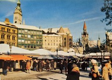 AK München Viktualienmarkt um