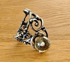 Trollbeads Citrin Facetten Ring Gr. 56 TAGRI-00366 Neu