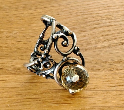 Trollbeads citrin facetten - trollbeads,