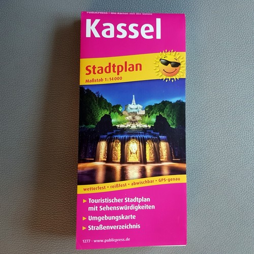 Kassel stadtplan 14 000 - kassel., 1:14