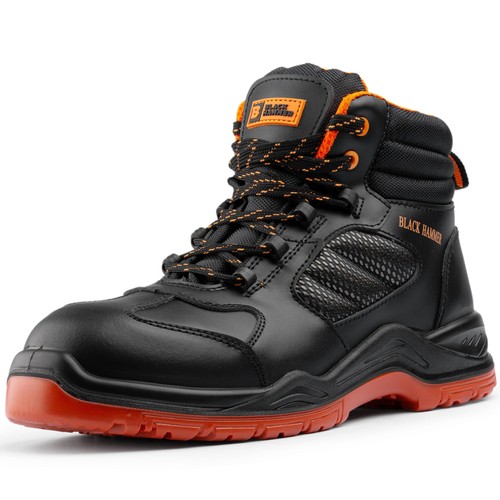 Black hammer arbeitsstiefel - hammer, s3