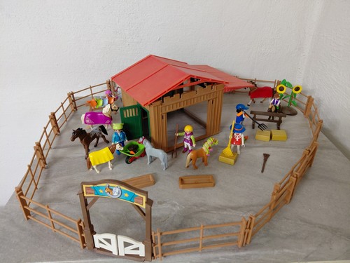Playmobil 3775 pony ranch - playmobil,