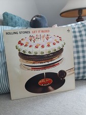 The Rolling Stones Vinyl-LP Let It Bleed Nova 1969 Pop-Rock Beat, VG/VG