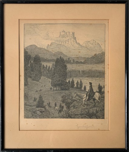 Radierung hans thoma - radierung,