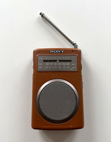 Sony icf tr40 - icf-tr40, taschenradio