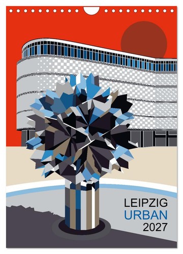 Leipzig urban wandkalender - leipzig,