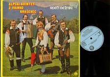 LP--Alpski Kvintet Z Ivanko Kraševec – Rdei Dežniki