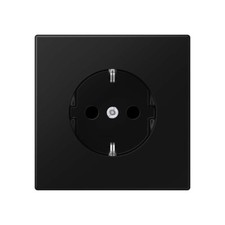 Jung LS1520SWM SCHUKO-Steckdose Serie LS graphitschwarz matt