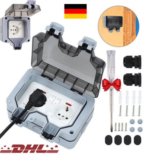 Ip66 wandsteckdose outdoor - ip66,