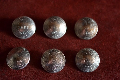 Trachten knöpfe 1 - 6,