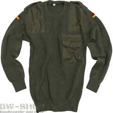 ORIGINAL BUNDESWEHR PULLOVER BW PULLI BLAU MARINE / OLIV OUTDOOR STRICKPULLOVER