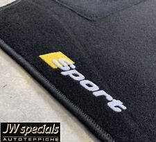 Autoteppich Fußmatten für Renault Megane 1 Cabrio Sport Absatz 1996-2003