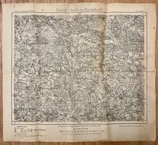 Alte Landkarte Kreis-Sagan, -