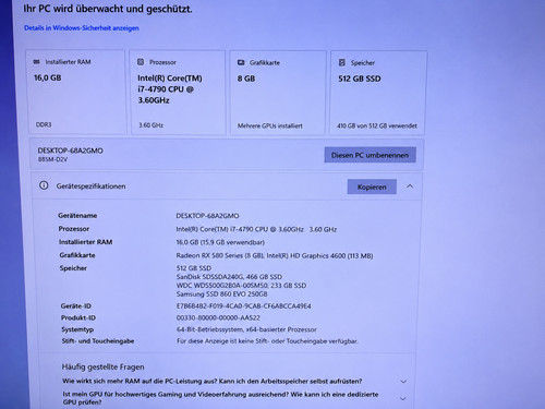 Gaming komplett set - gaming, pc