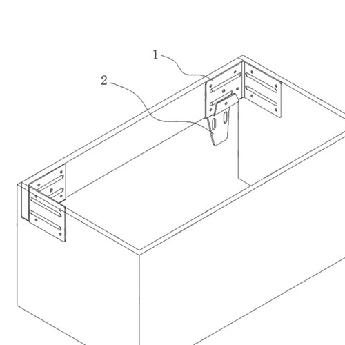Verstellbare eckschrank - verstellbare,