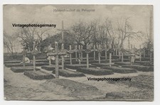 Z3061 AK WK1 Polen Russland deutscher Soldaten - Friedhof Pokapine