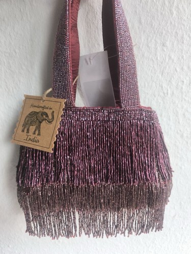 Handtasche mit perlen - perlen, &