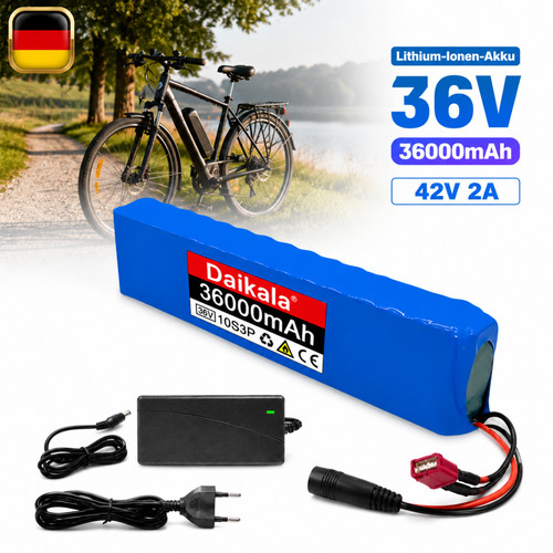 Ionen akkupack 36000mah - li-ionen,