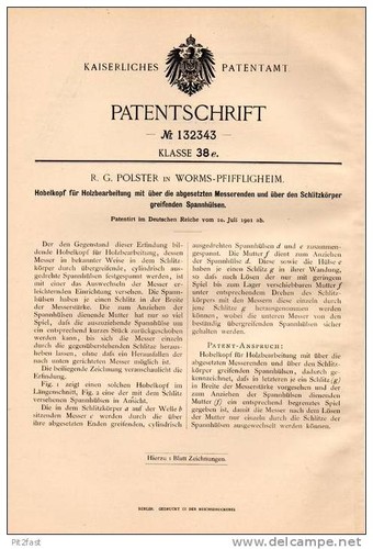 Original patentschrift r g - patentschrift, r.g