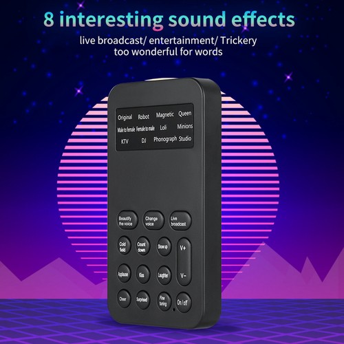 Handheld voice changer - handheld,