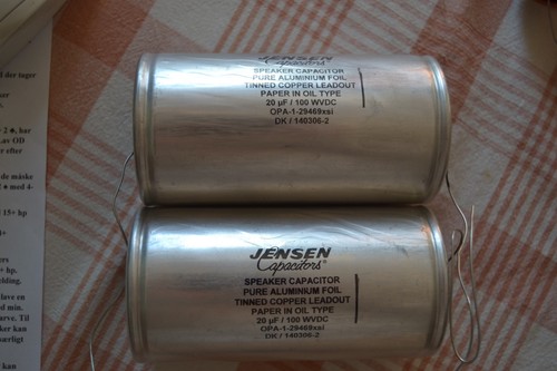 Jensen capacitors 18uf 100 - capacitors,