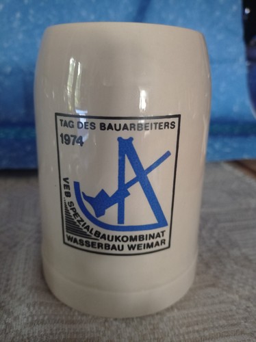 Ddr bierkrug katzhütte tag - ddr,