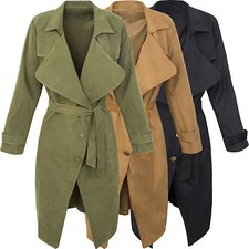 Damen Trenchcoat Mantel Damen