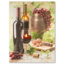 Leinwand mit Beleuchtung