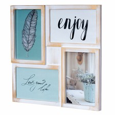 Bilderrahmen 4 Fotos 10x15cm