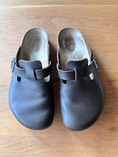 Birkenstock Boston Leder Mocca