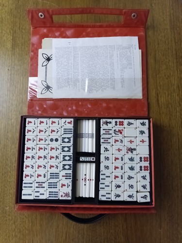 Mahjong spiel set 144 - mahjong,
