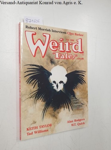Weird tales fall 1988 taylor - weird,