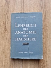 Lehrbuch der Anatomie der Haustiere Band 1 Bewegungsapparat Nickel Buch Fachbuch