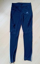Damen Adidas/Sport Hose/Lauf Leggings-Gr.L-schwarz