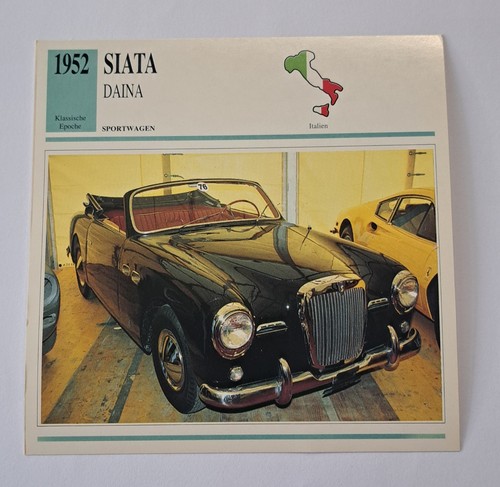 Siata daina 1952 italien - -,