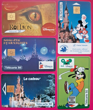 5 Telefonkarten FRANKREICH aus