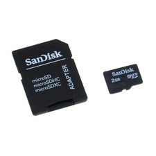 Speicherkarte SanDisk microSD 2GB f. Nokia X2-02