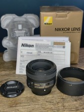 Nikon AF-S Nikkor 50mm f/1.8 G Objektiv wie neu