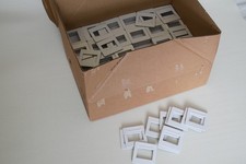 Diarahmen Revue 2-teilig glaslos Kleinbild 24x36 Rahmen 5x5cm 679 Stück