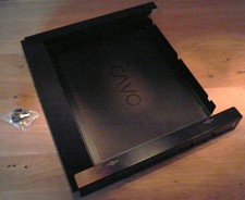 Unterbau Laptop-Schublade abschließbar CAVO Tischschublade schwarz von SOTECH