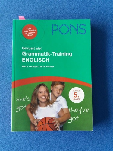 Pons grammatik training - pons, grammatik-training
