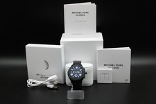 Michael Kors Access Lexington 2 44mm Edelstahlgehäuse schwarz