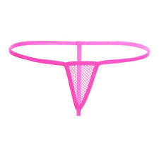 Damen Bodycon Kleid mit G-String Gogo Clubwear Sexy A Linie Minirock Partykleid