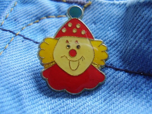 Pin clown circus - pin,